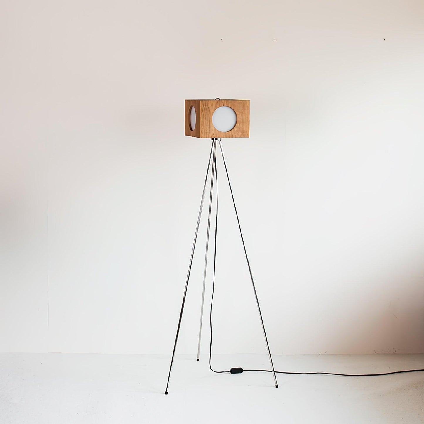 Vintage Tripod Camera Floor Lamp