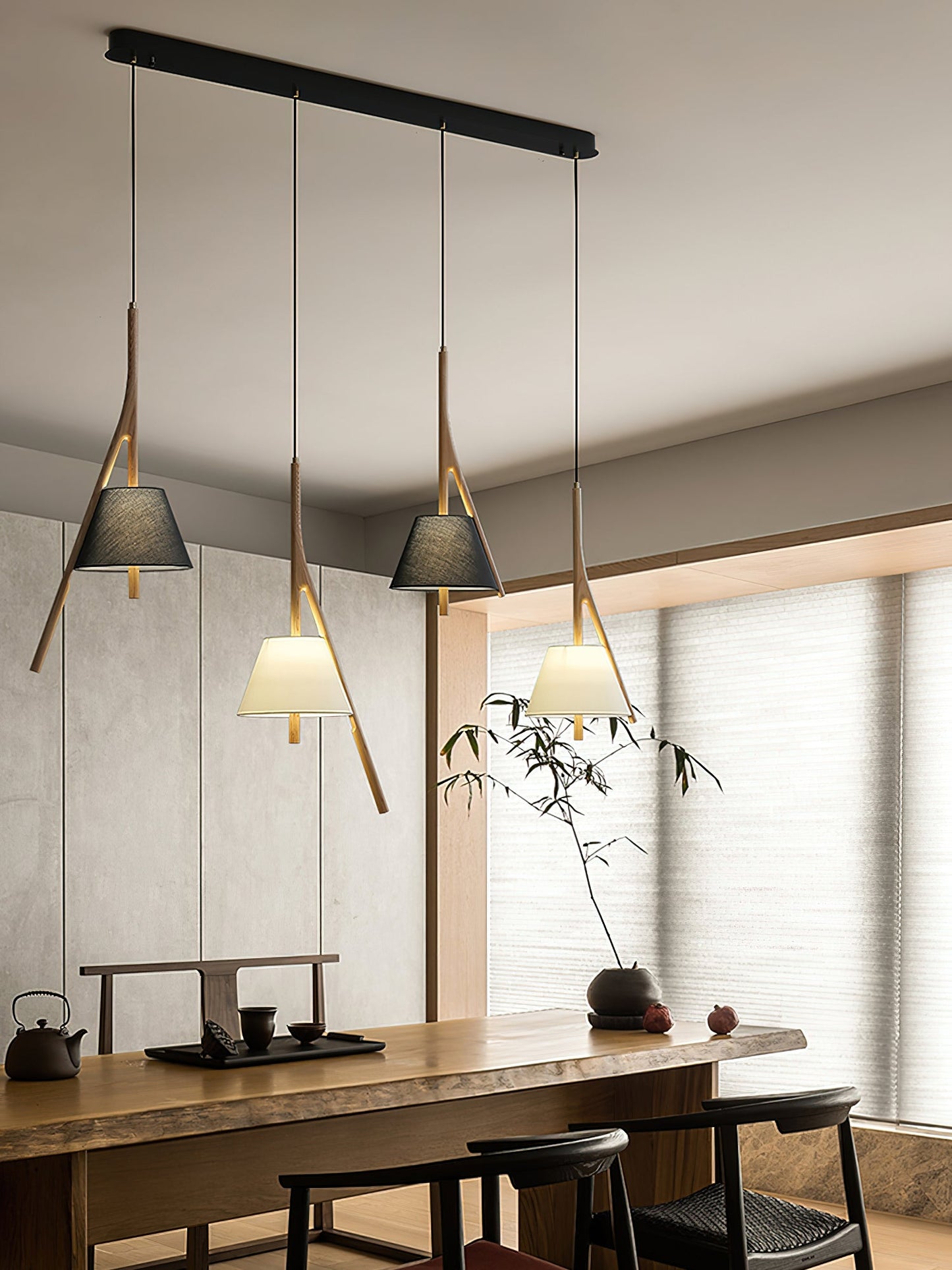 Nanzhi Wood Pendant Lamp