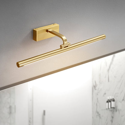 Walnut Color Linear LED Wall Light