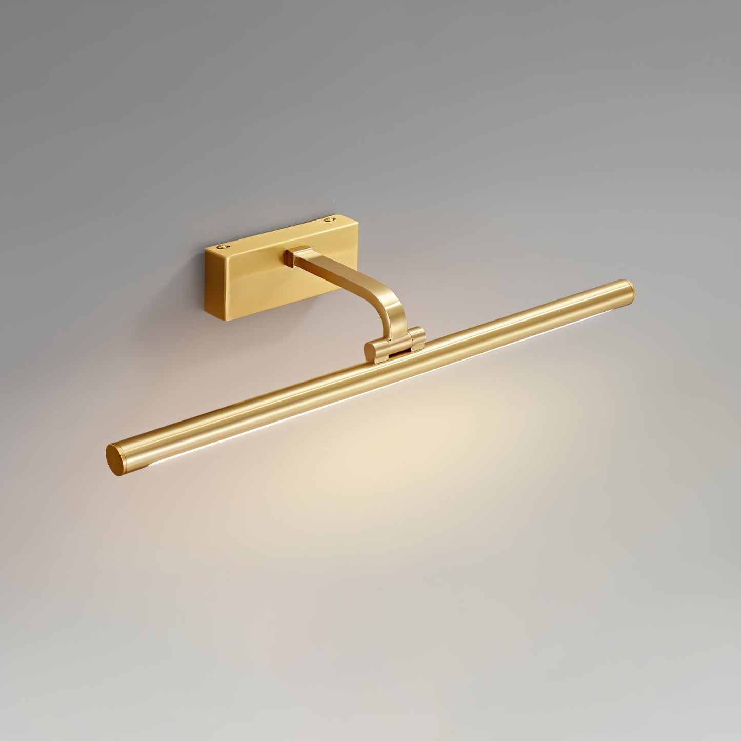 Walnut Color Linear LED Wall Light