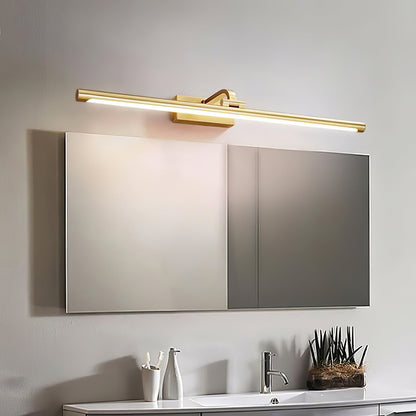 Walnut Color Linear LED Wall Light