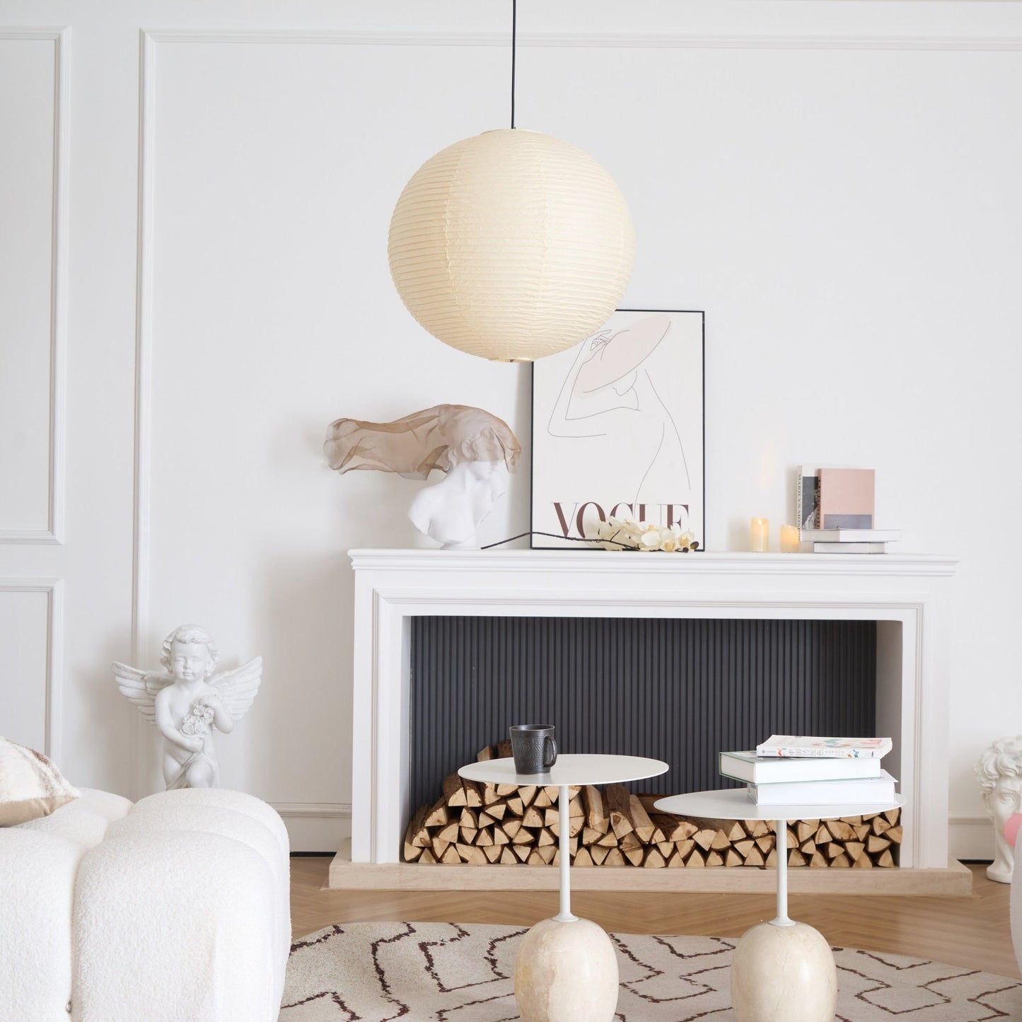 Washi Paper A Pendant Lamp