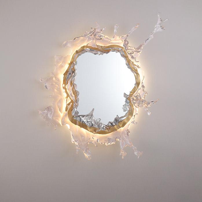 Water Drop Mirror Wall Lamp