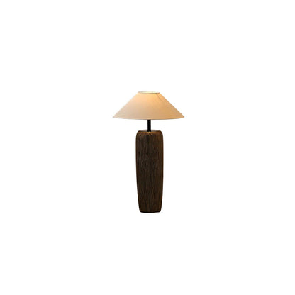 Weathered Wood Grain Floor Lamp