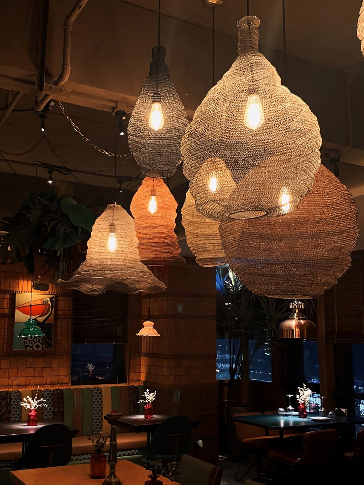 Weaver's Dream Pendant Lamps