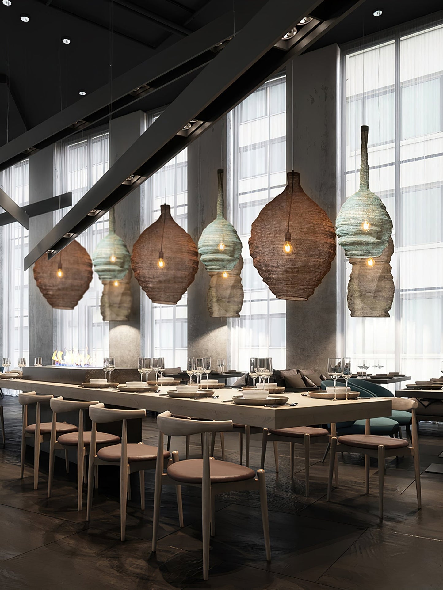 Weaver's Dream Pendant Lamps