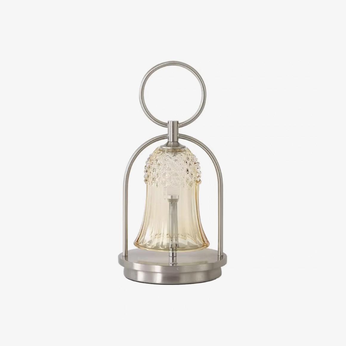 Wind Chime Portable Battery Table Lamp