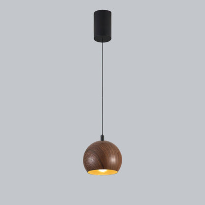 Wood Grain Pendant Lamp