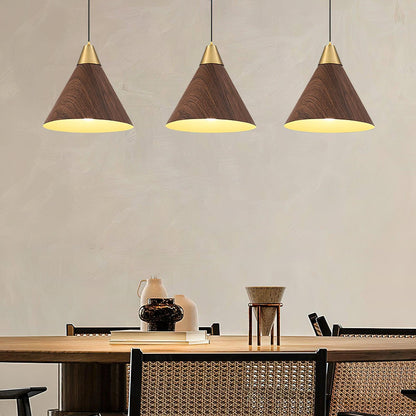 Wood Grain Pendant Lamp