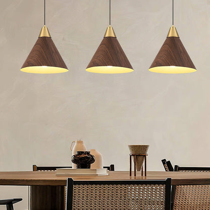 Wood Grain Pendant Lamp