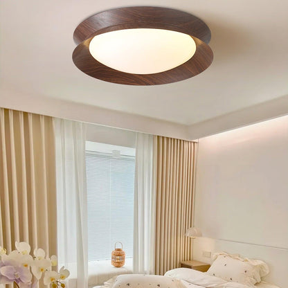 Double Half Round Ceiling Light