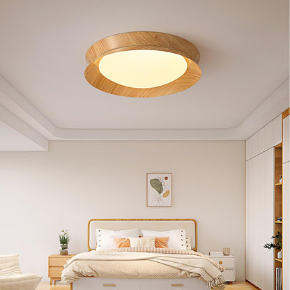 Double Half Round Ceiling Light