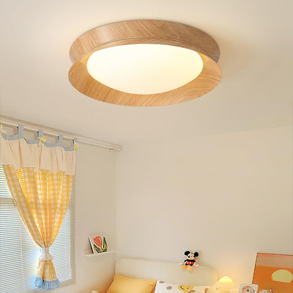 Double Half Round Ceiling Light