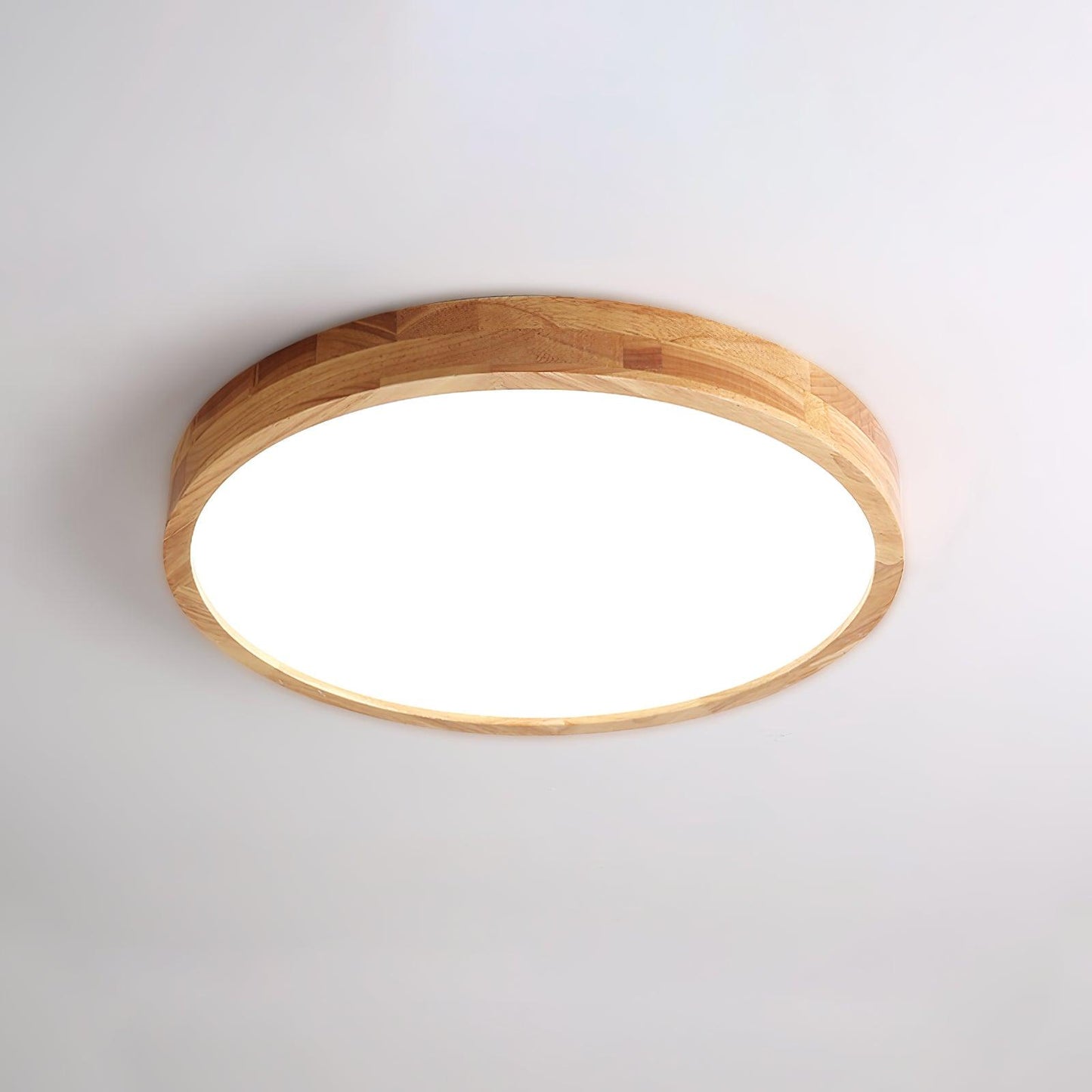 Wooden Geometric Ceiling Light