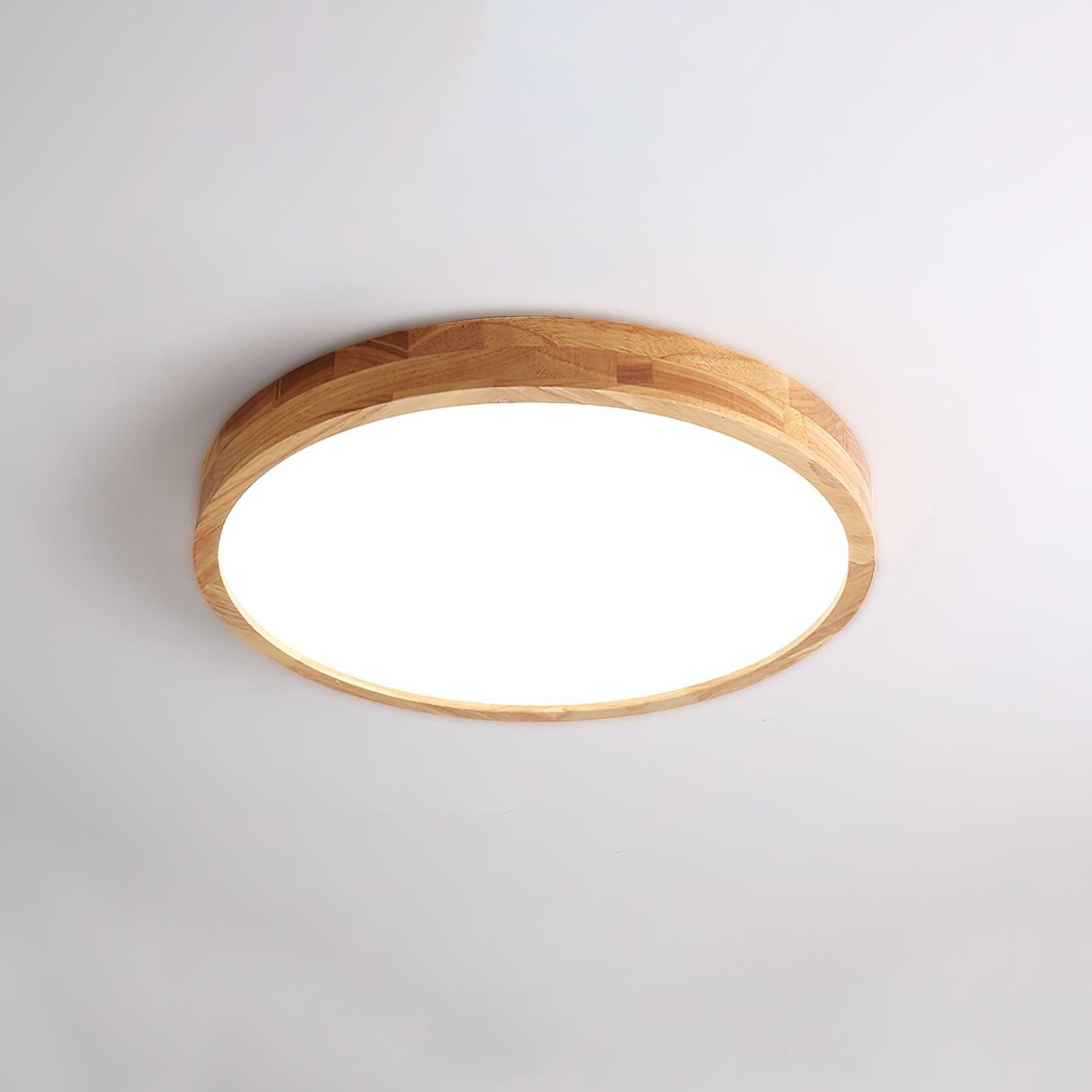 Wooden Geometric Ceiling Light