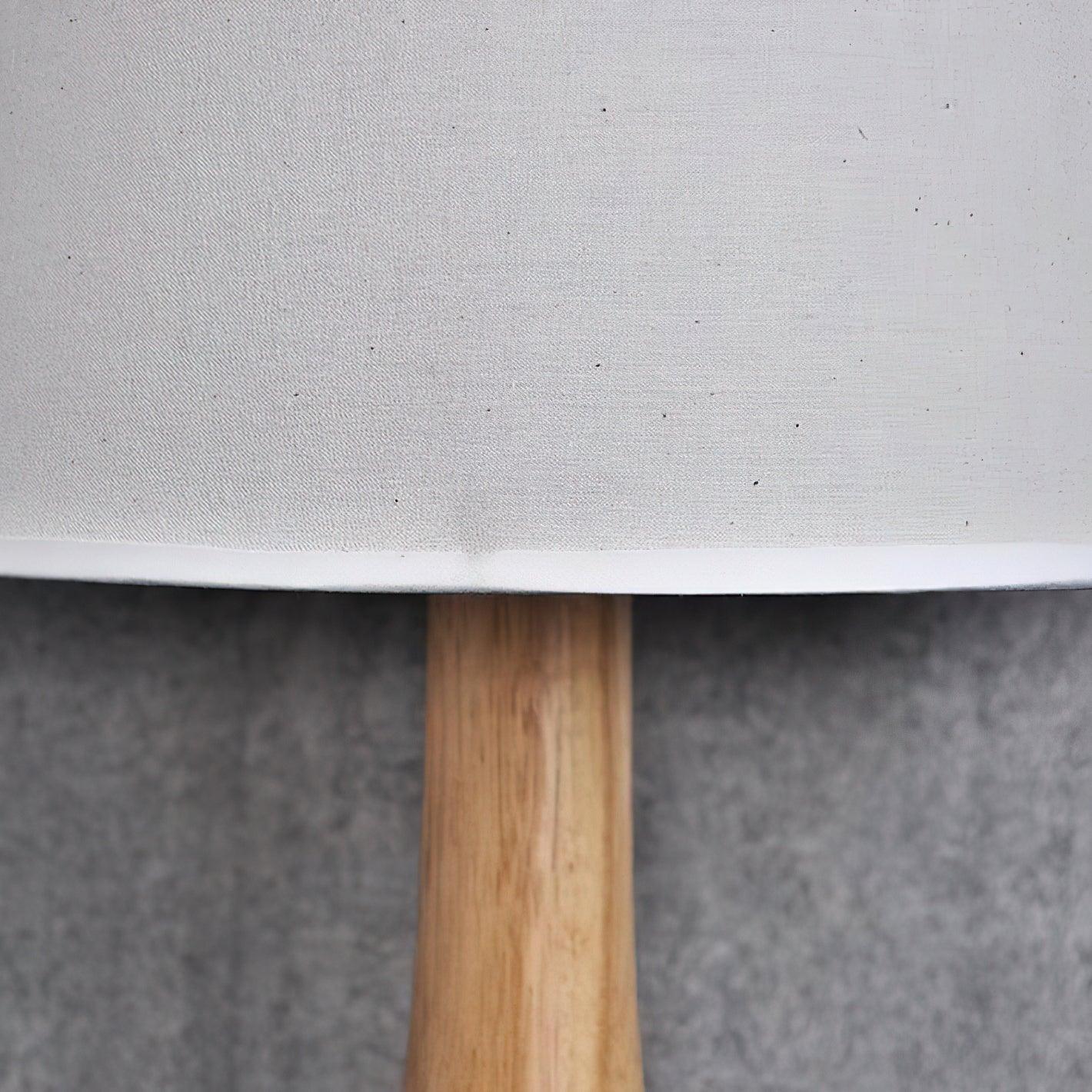 Wooden Vase Table Lamp