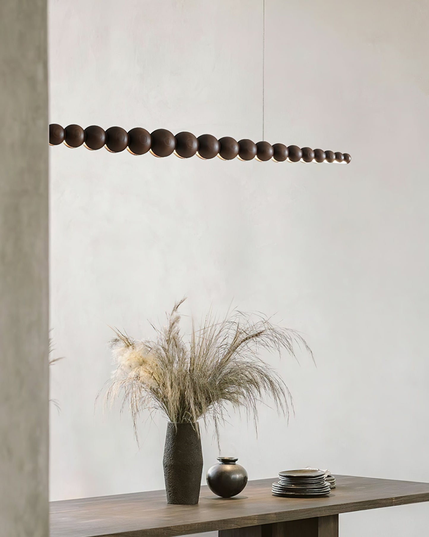 Woodline Orb Pendant Light