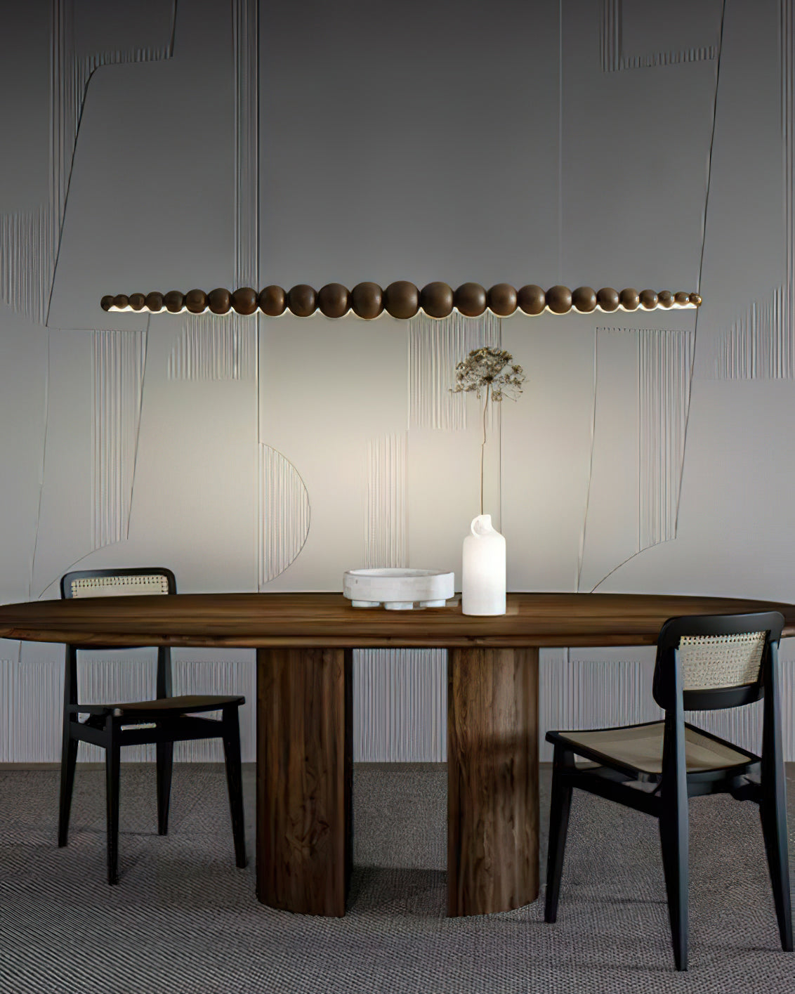 Woodline Orb Pendant Light