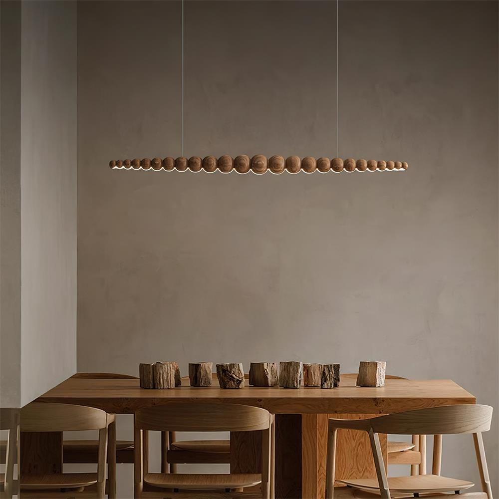 Woodline Orb Pendant Light