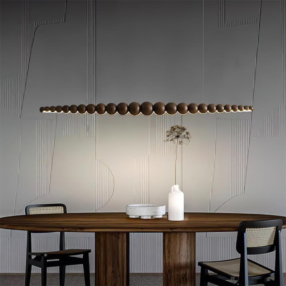 Woodline Orb Pendant Light