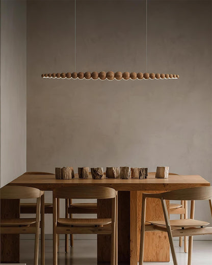 Woodline Orb Pendant Light