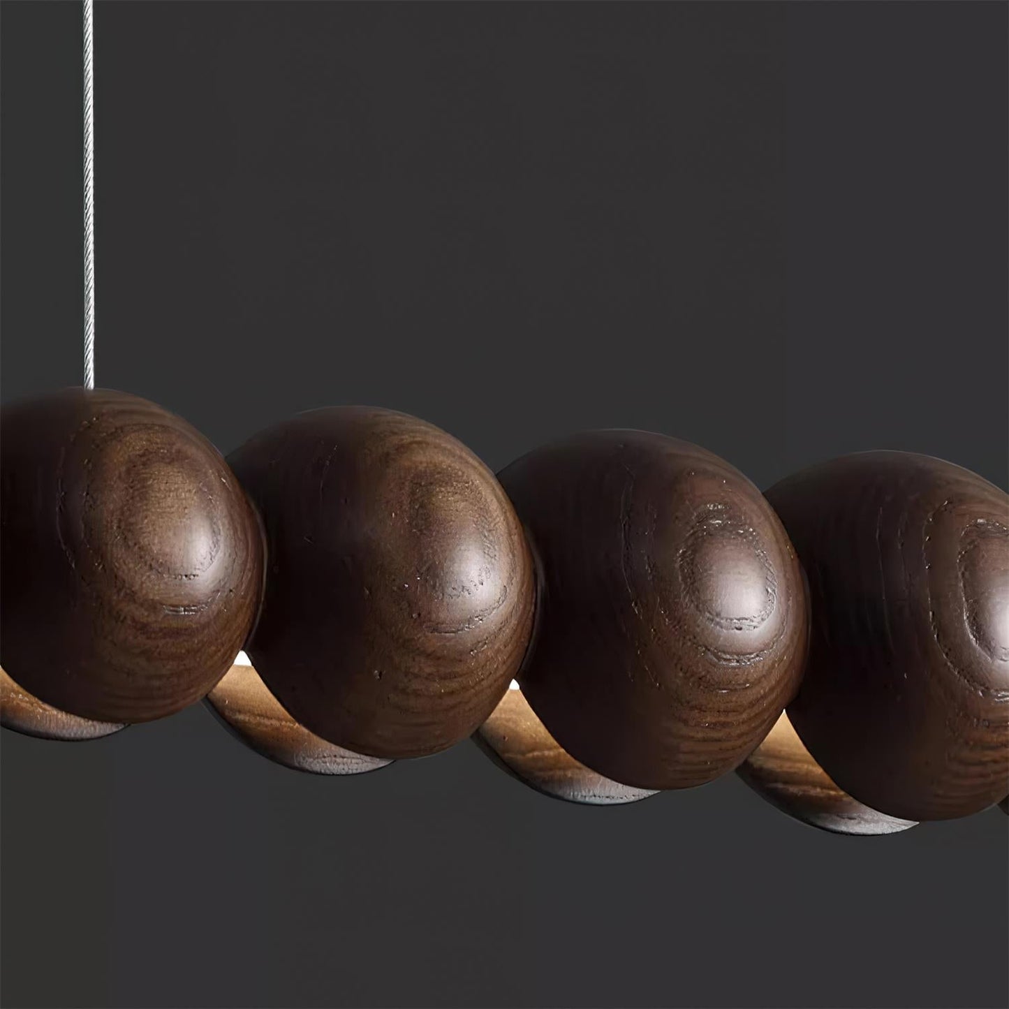 Woodline Orb Pendant Light