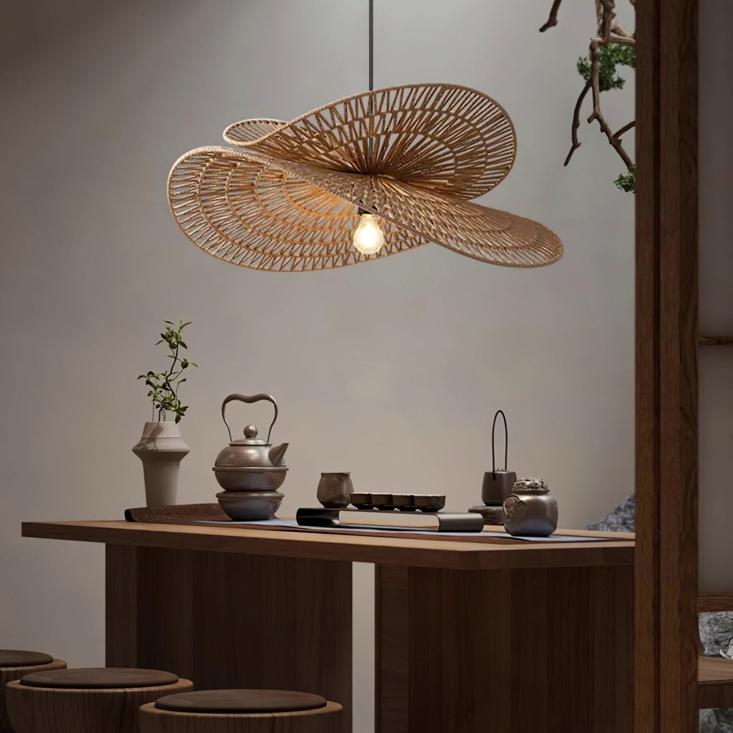 Woven Breeze Pendant Light