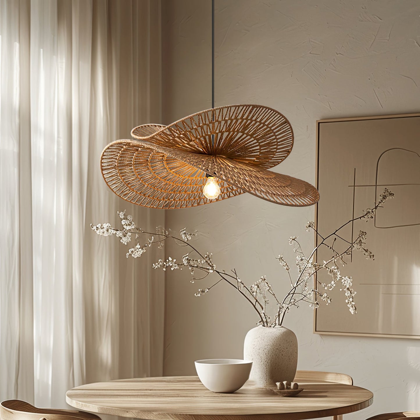 Woven Breeze Pendant Light