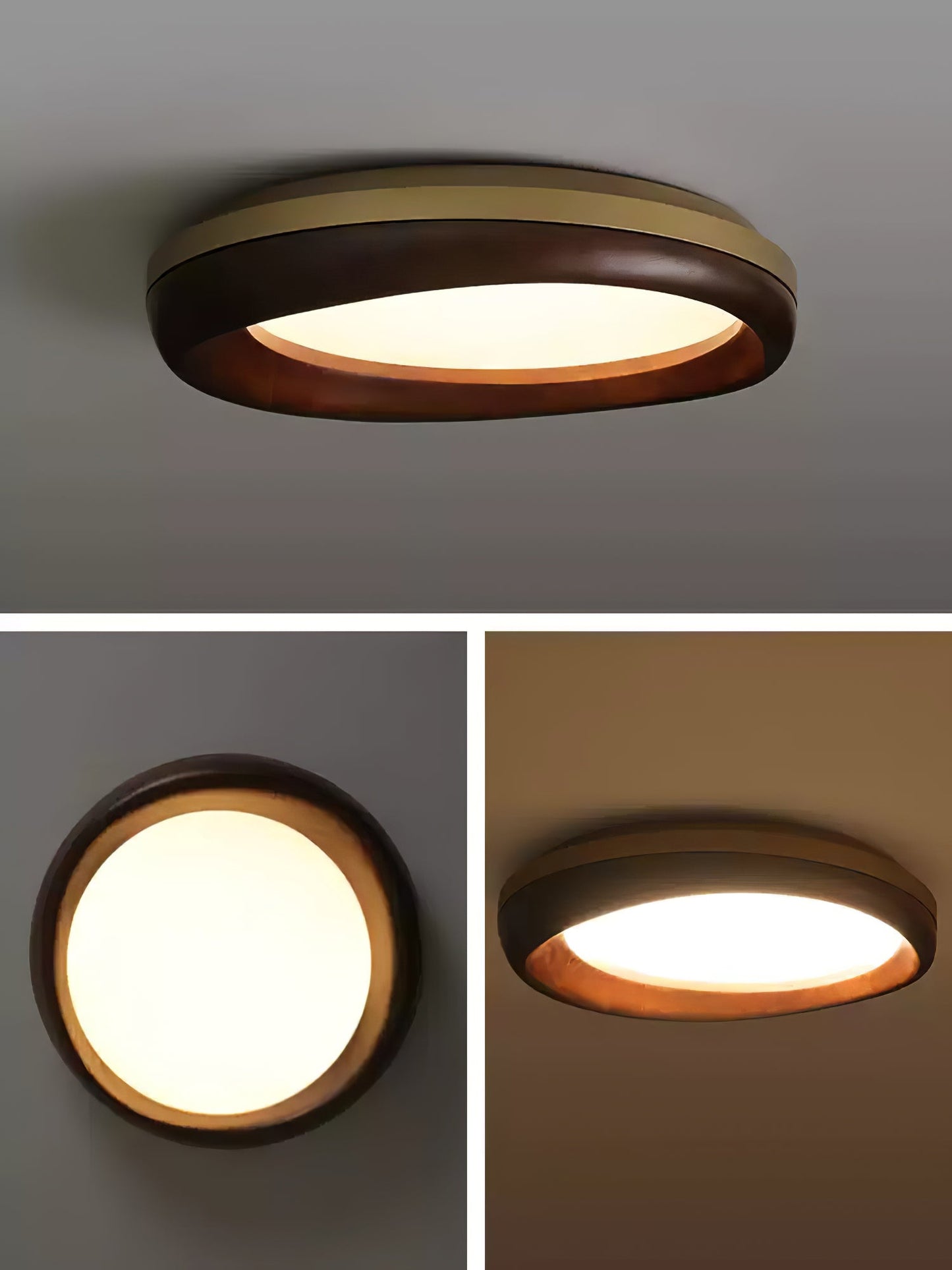 Zenova Wood Ceiling Light