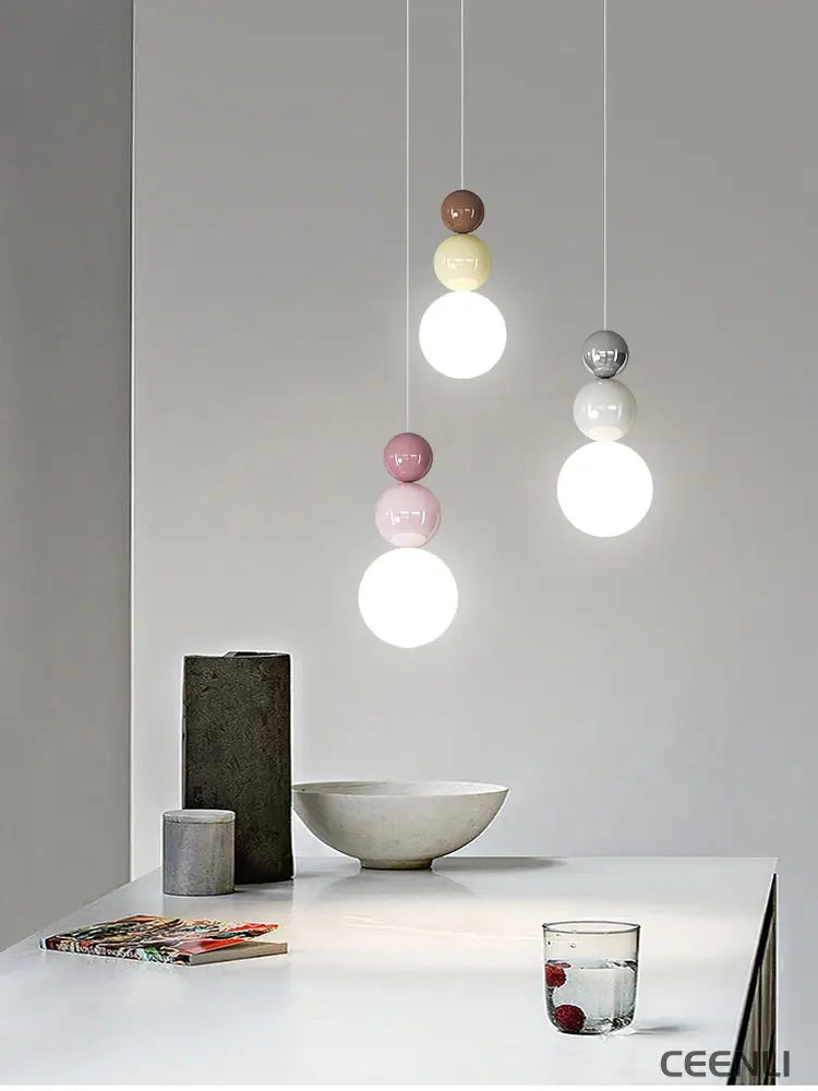 Acrylic Three Ball Pendant Lamp Pendant light
