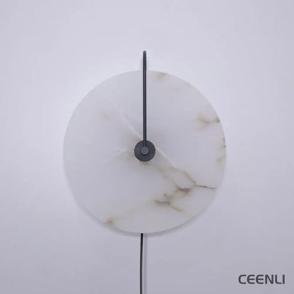 Alabaster LED Plug-In Wall Lamp Wall lamp