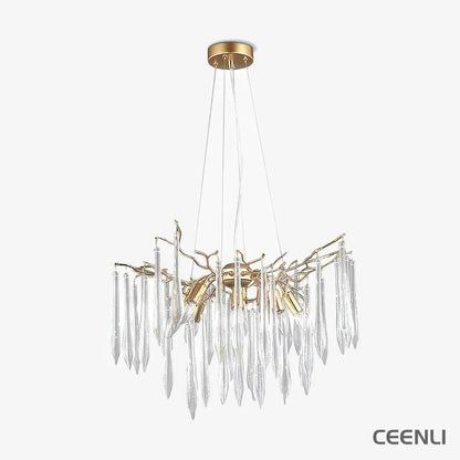 Aqua Funnel Chandelier Chandelier