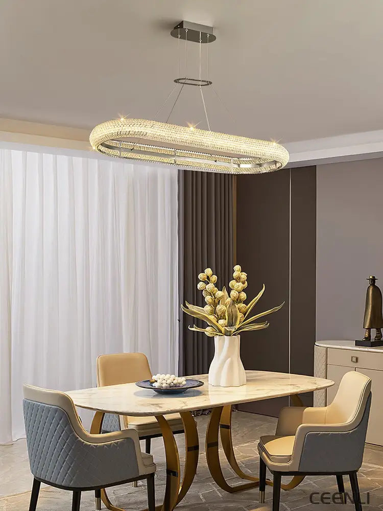 Asscher Ring Chandelier Chandelier