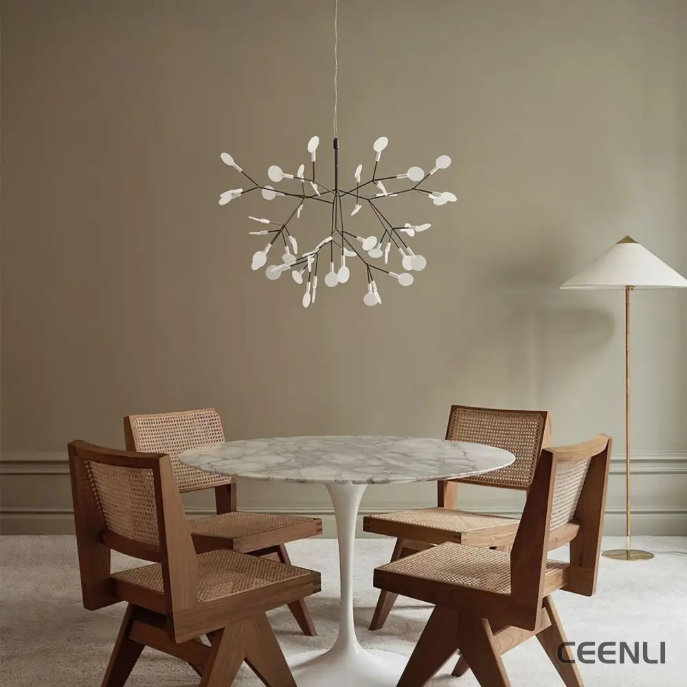 Black Firefly LED Chandelier Chandelier