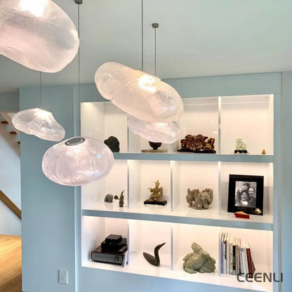 Blown Glass Random Pendant Light Pendant light