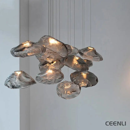 Blown Glass Random Pendant Light Pendant light