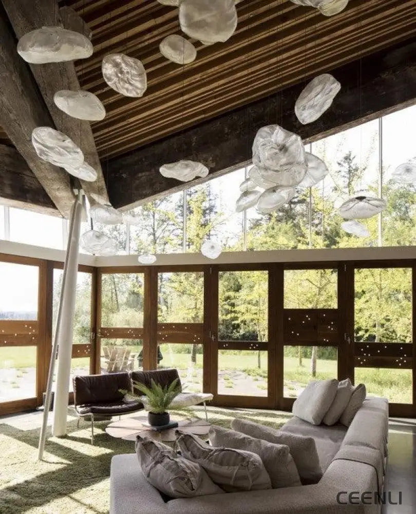 Blown Glass Random Pendant Light Pendant light