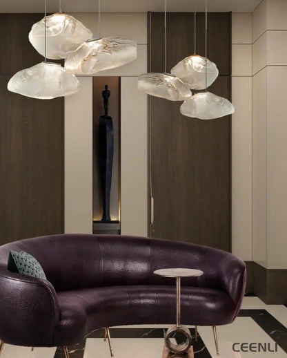 Blown Glass Random Pendant Light Pendant light