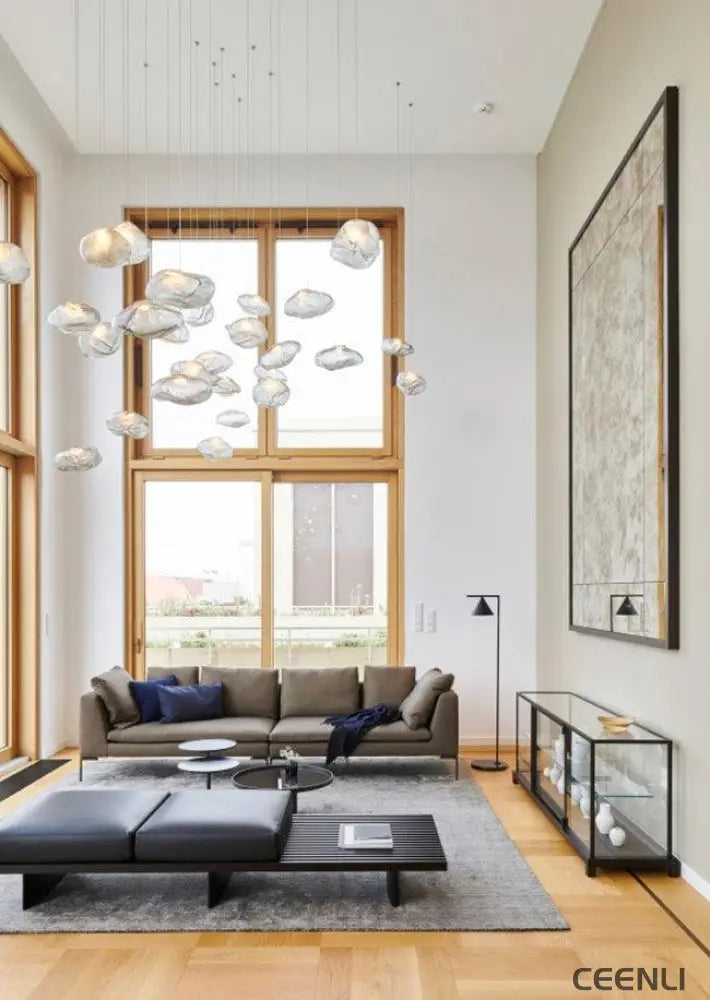 Blown Glass Random Pendant Light Pendant light