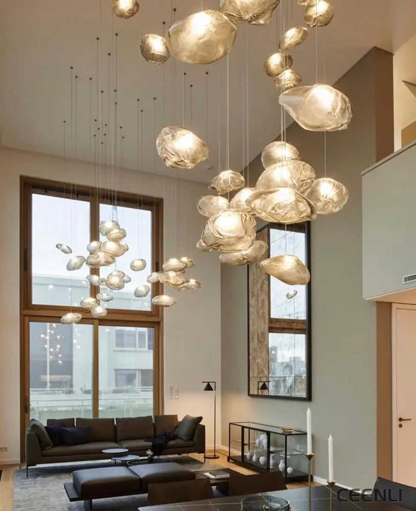 Blown Glass Random Pendant Light Pendant light