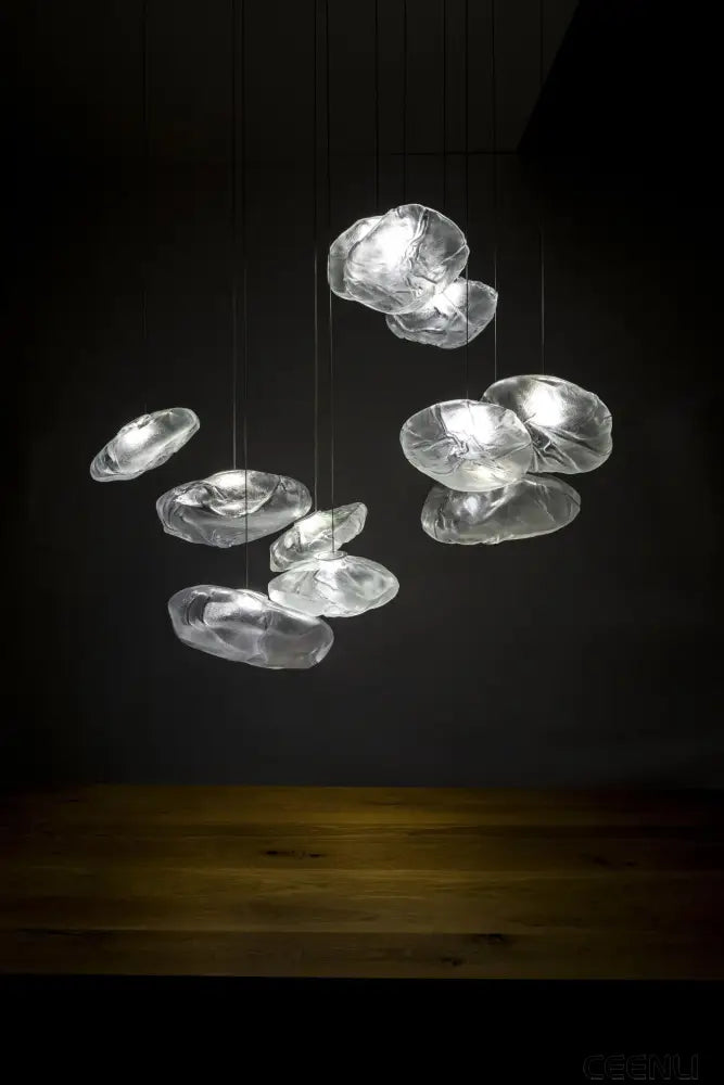 Blown Glass Random Pendant Light Pendant light