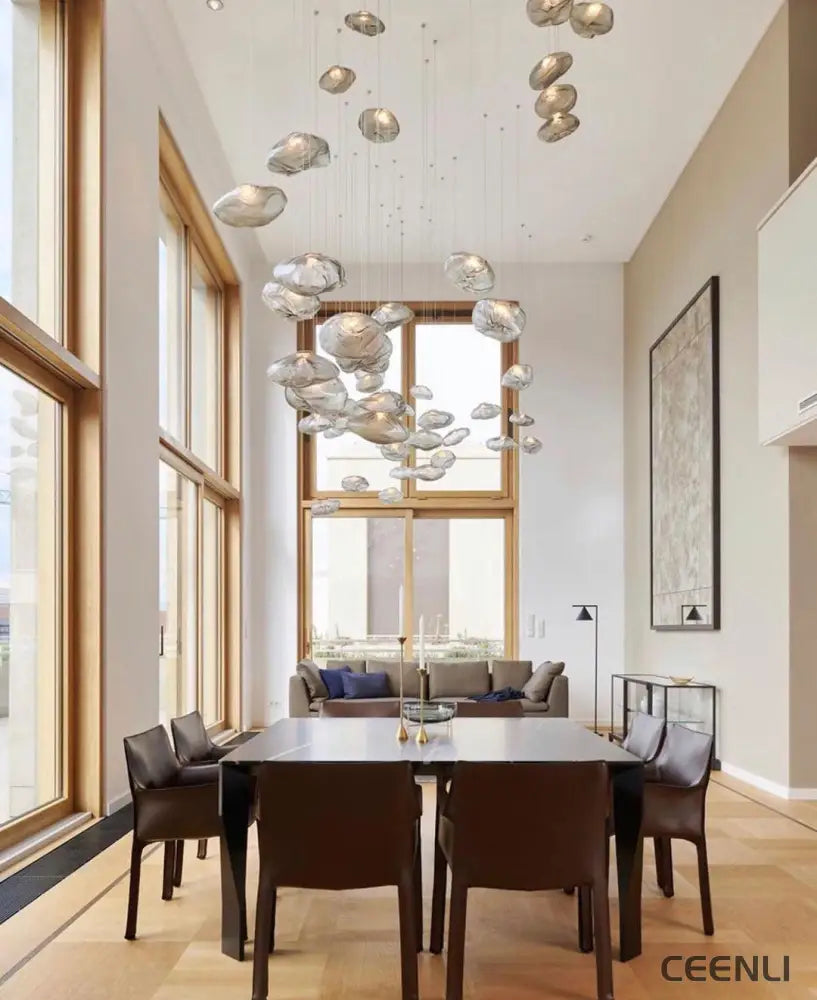 Blown Glass Random Pendant Light Pendant light