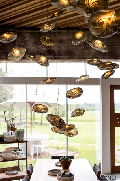 Blown Glass Random Pendant Light Pendant light