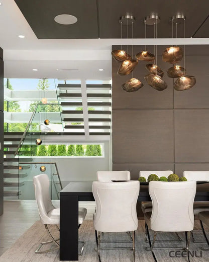 Blown Glass Random Pendant Light Pendant light