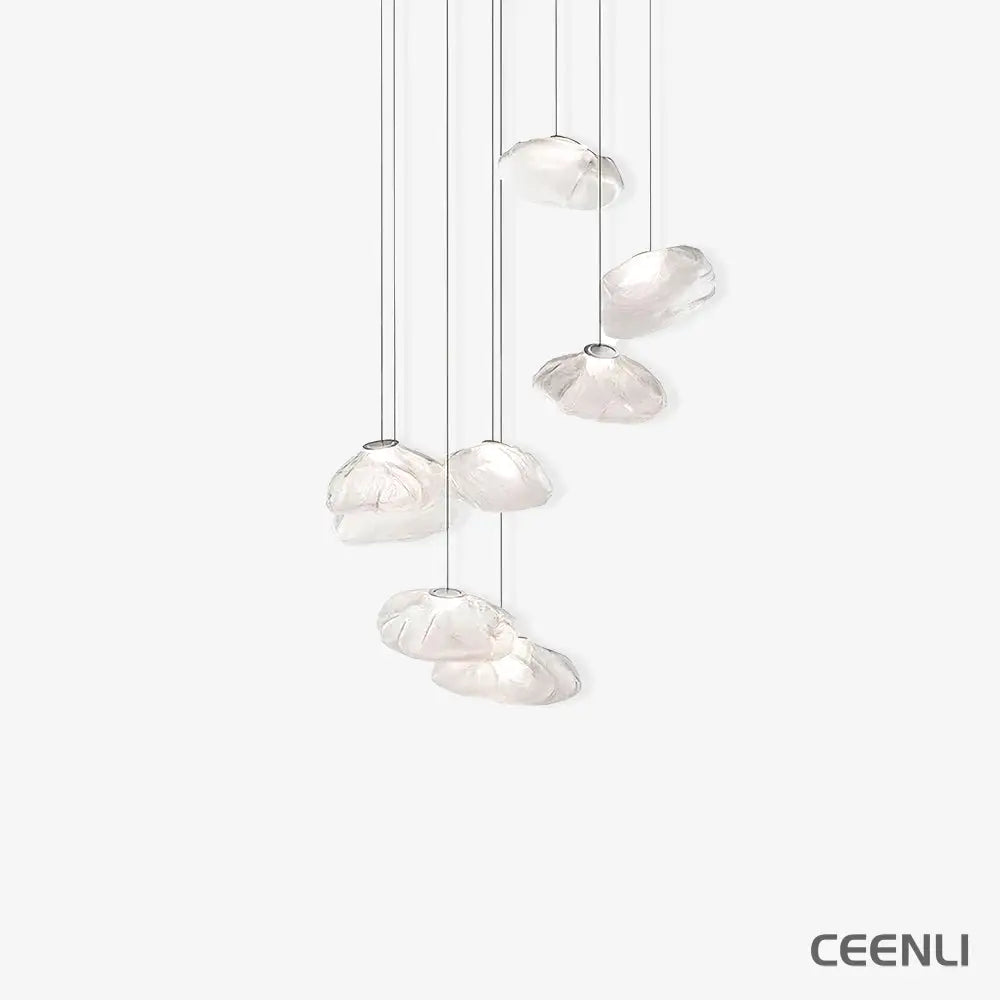 Blown Glass Random Pendant Light Pendant light