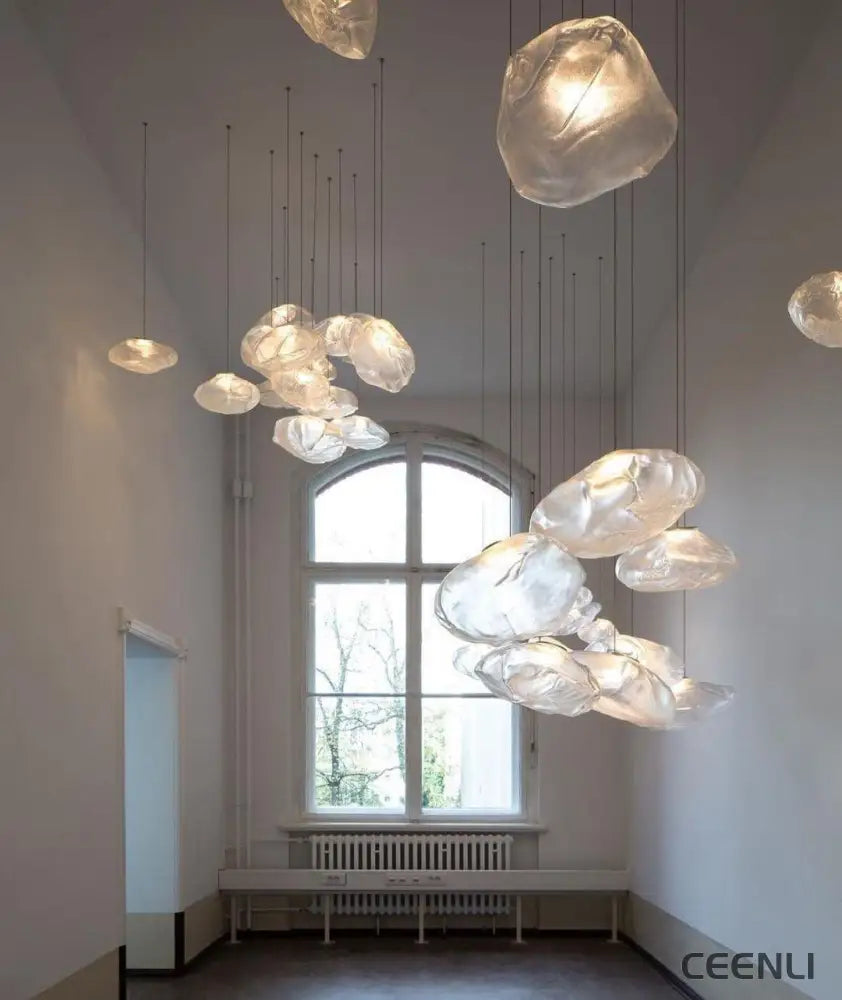 Blown Glass Random Pendant Light Pendant light