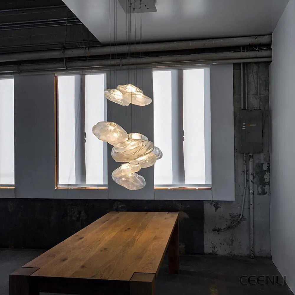 Blown Glass Random Pendant Light Pendant light