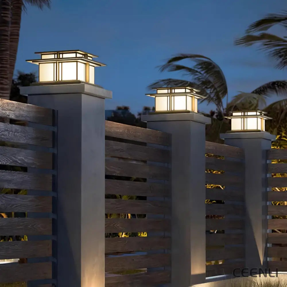 Boilyn Outdoor Pillar Light Table lamp