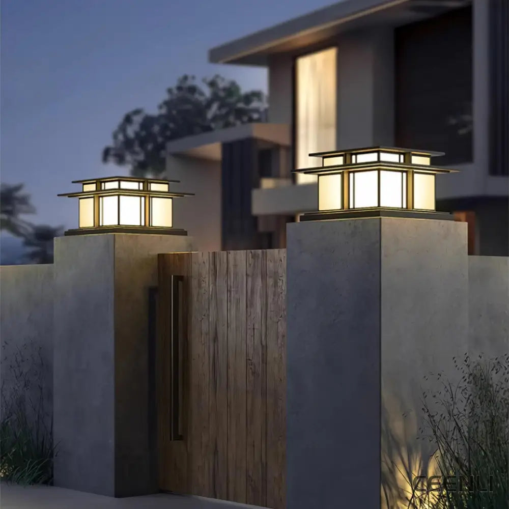 Boilyn Outdoor Pillar Light Table lamp