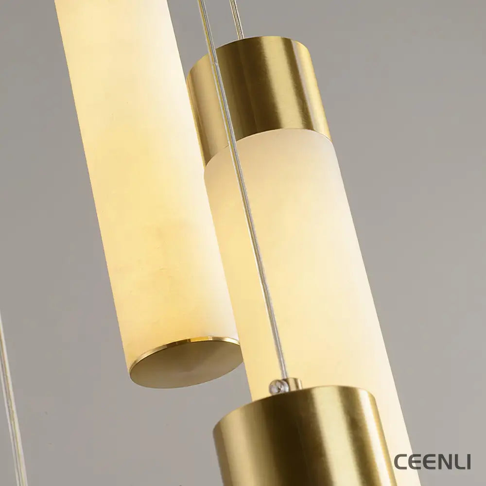 Celestial Alabaster Cascade Chandelier Chandelier